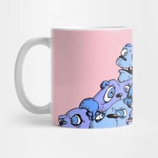 bear pile Mug